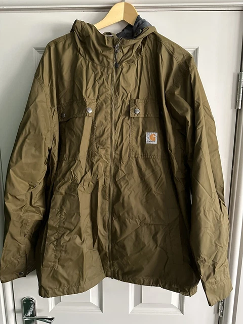 Carhartt Lightweight Waterproof Jacket - X Large - Excellent Condition