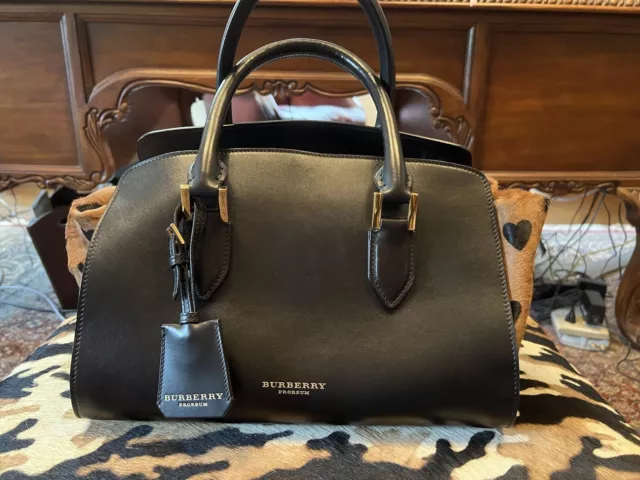 BURBERRY Prorsum Dinton Heart Convertible Satchel