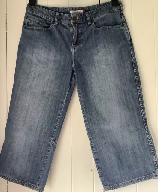 White Stuff Cropped Jeans - Size 10 - W32 - L19