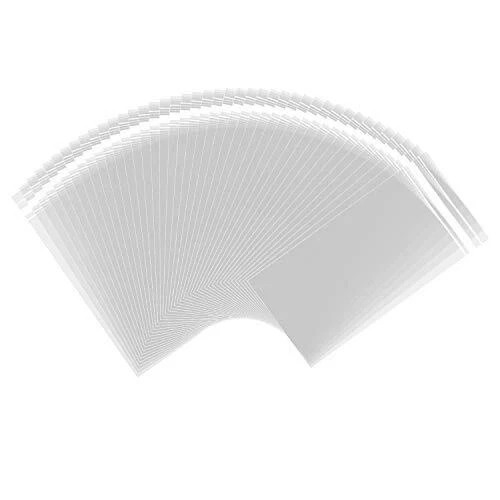 Sannigora 200pcs 3x5 Small Clear Resealable Adhesive Cello/Cellophane Treat B...