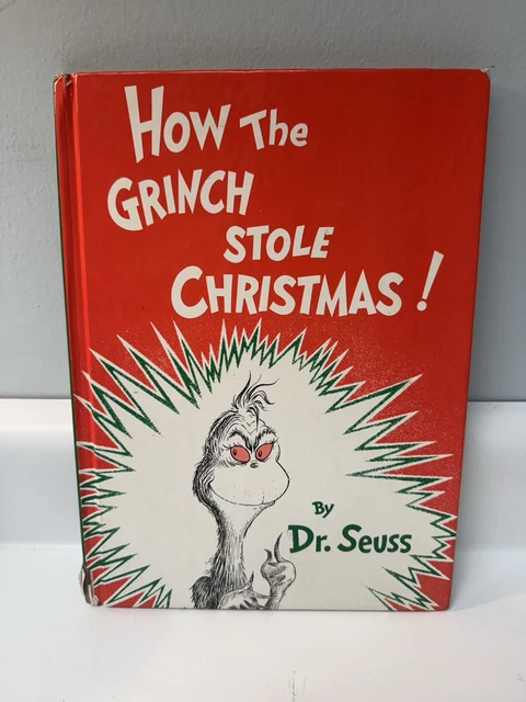 HOW THE GRINCH Stole Christmas by Dr. Seuss Random House First Edition ...