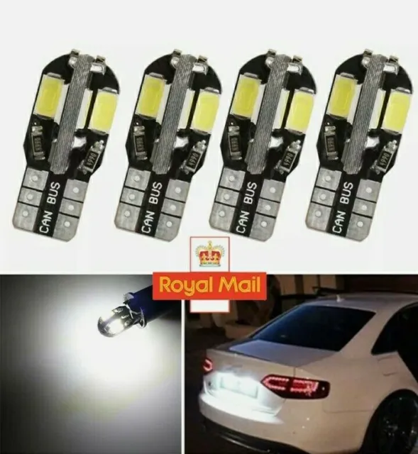 T10 501 Side Light W5W Car Bulbs Xenon LED White Led Canbus Error Free Bulb W5w