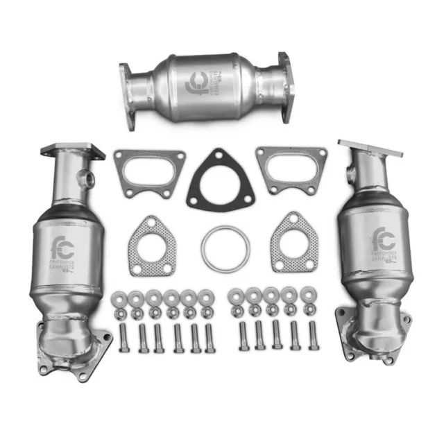 All 3 Fits 2005 - 2008 Honda Pilot 3.5L Catalytic Converter Bank 1, 2 and Rear