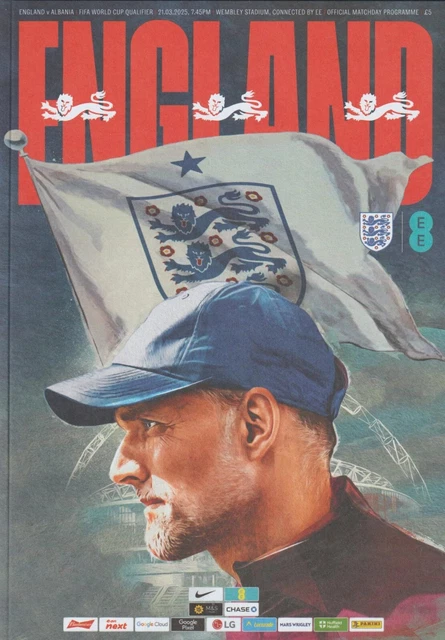 * ENGLAND INTERNATIONAL Home Football Programmes (2000-Date) -Choose ...