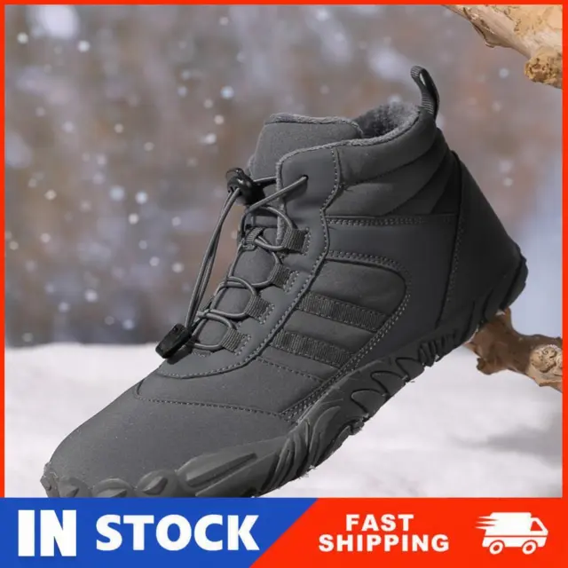 Fur Lined Snow Boot Ankle Snow Shoes Women Men Warm Sporting Shoes for Winter RA