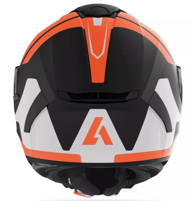 Casco Integrale Doppia Visiera Airoh Spark Shogun Orange Matt Arancione Tg M 2