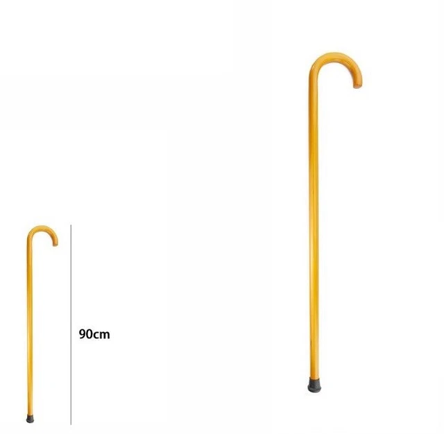 Bastone Da Passeggio In Legno Per Anziani O Disabili - Lunghezza 90cm, Colore Marrone, Semplice E Resistente Vasca Da Bagno Pieghevole - Foto 7