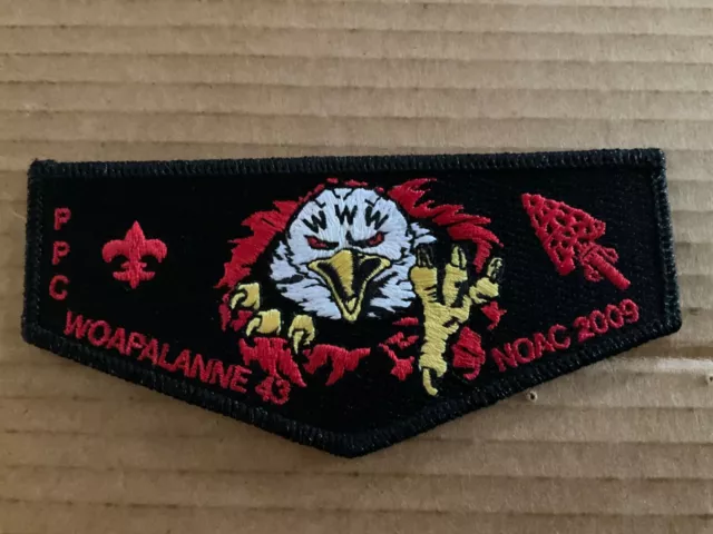 Woapalanne Lodge 43 NOAC 2009 NJ OA Flap h