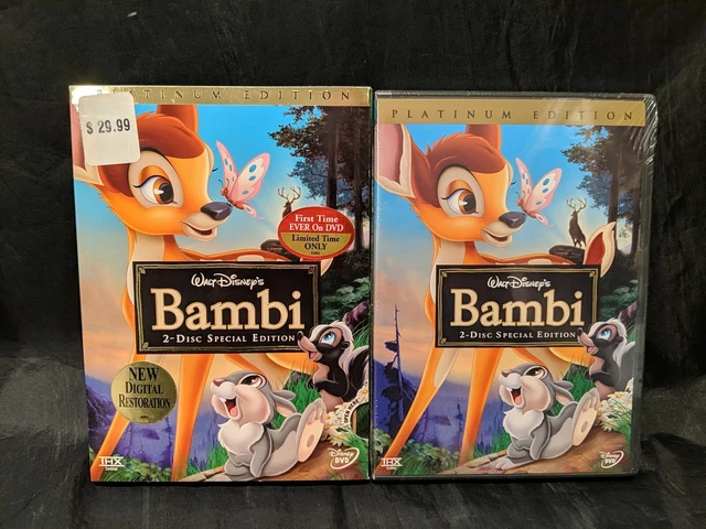 Bambi (DVD, 2005, 2-Disc Set, Special Edition/Platinum Edition)