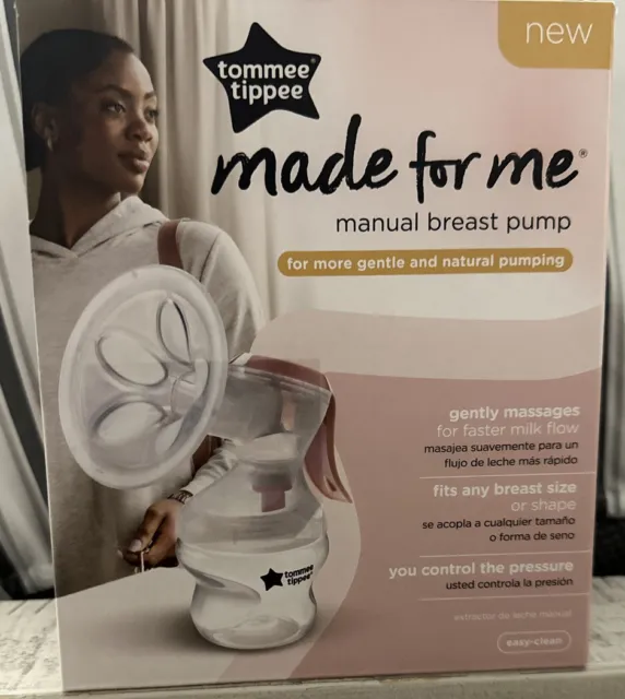 Tommee Tippee- Made for Me- Single Manual Breast Pump- BRAND NEW