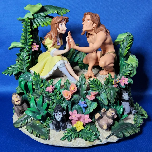 DISNEY TARZAN AND Jane Music Box Westland 101.04 PicClick DISNEY TARZAN AND Jane Music Box Westland 101.04 PicClick