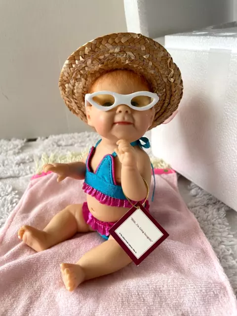 NEW Ashton Drake Baby Doll - "Shhh, I’m Going Incognito" - Sherry Rawn with Box