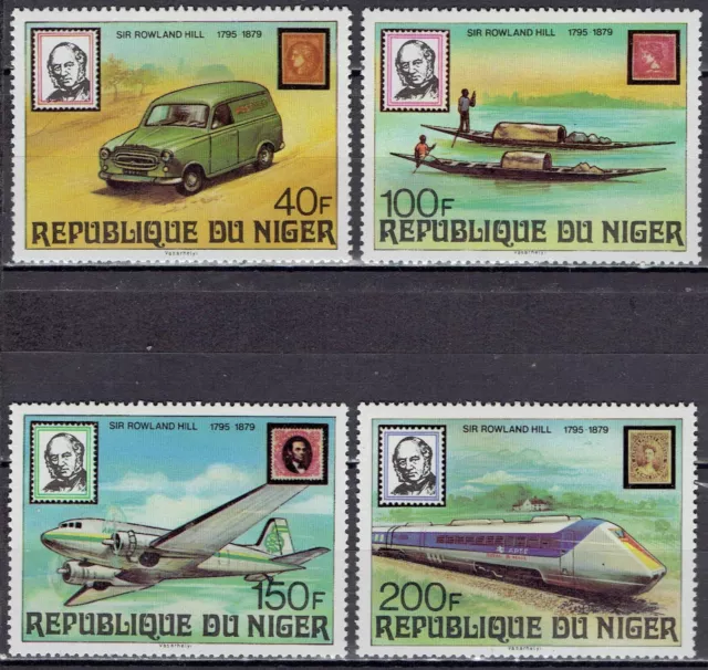 Niger - Mi-Nr 662/665 postfrisch / MNH ** (C842)