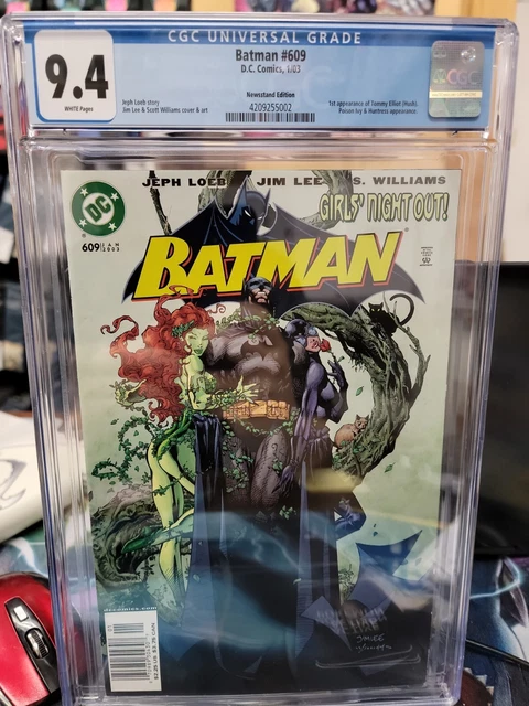 DC Comics Batman #609 - CGC 9.4! White Pages! First Appearance of Hush!