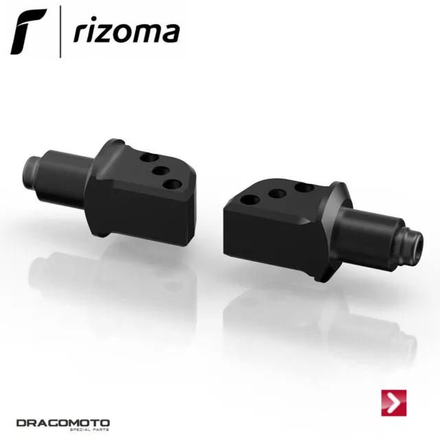 KAWASAKI Z 900 2017-2018 kit de support de repose-pieds RIZOMA PE754B Noir