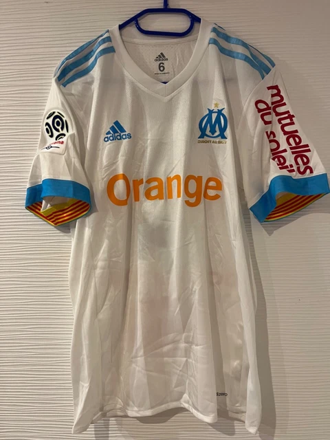 MAILLOT PORTE MATCH worn louckmane ouedraogo chamois niortais niort ligue 2 tail EUR 40,00 - FR