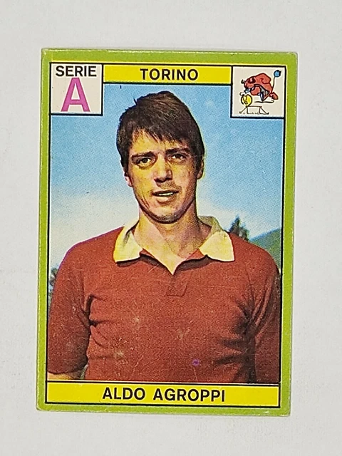 FIGURINA CALCIATORI PANINI 1968/69 Agroppi Torino Ottima Mai Attaccata