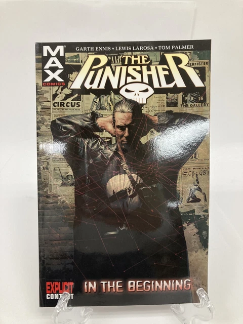 DAMAGED Punisher Max Vol.1: In The Beginning by Marvel Comics TPB
