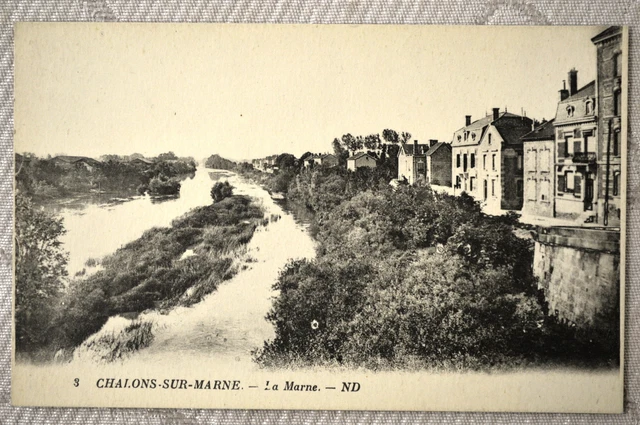 CPA"" CHALONS SUR MARNE - La Marne