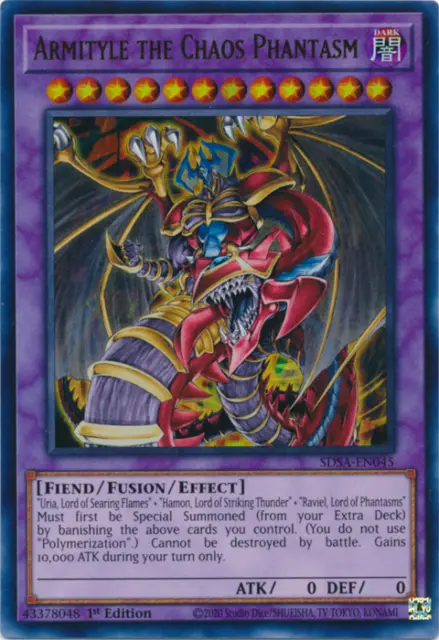 Armityle The Chaos Phantom [SDSA-EN045] Ultra Rare - Yu-Gi-Oh! - NM