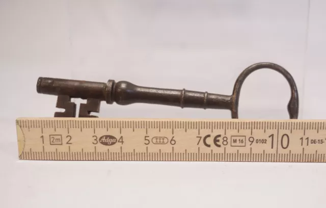 Rarity Antique Baroque Iron Key Approx. Um 17. Century Large 2