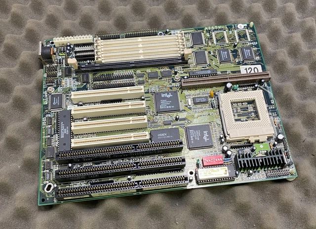 TMC AI5TV-1.30 SOCKET 7 Motherboard / System Board with 3 x ISA & 4 x ...