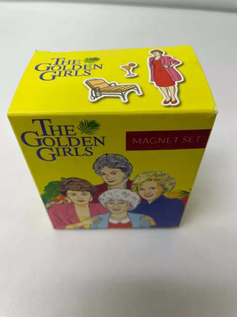 The Golden Girls Magnet Set With Mini Book UNOPENED