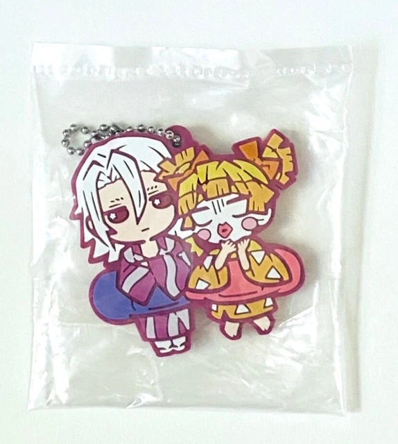 TENGEN UZUI & Zenitsu Agatsuma Demon Slayer Rubber Strap Charm Keychain