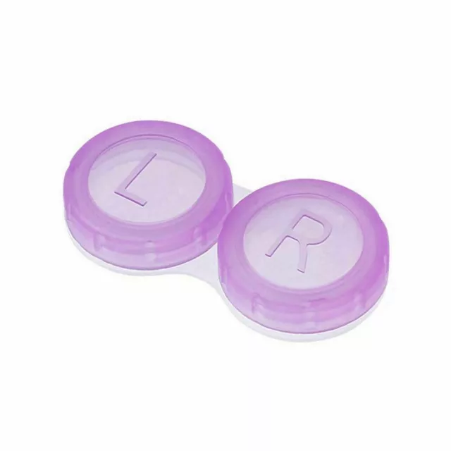 Mini Contact Lens Travel Kit Case Pocket Size Storage Holder Soaking Container