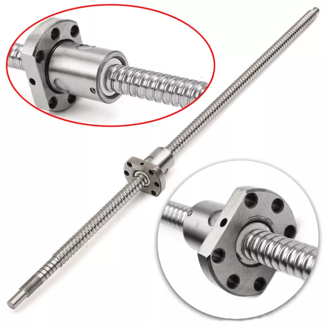 FASTTOBUY RM2010 Ballscrew L1000mm Effective Stroke 20mm Diameter Ball Screw