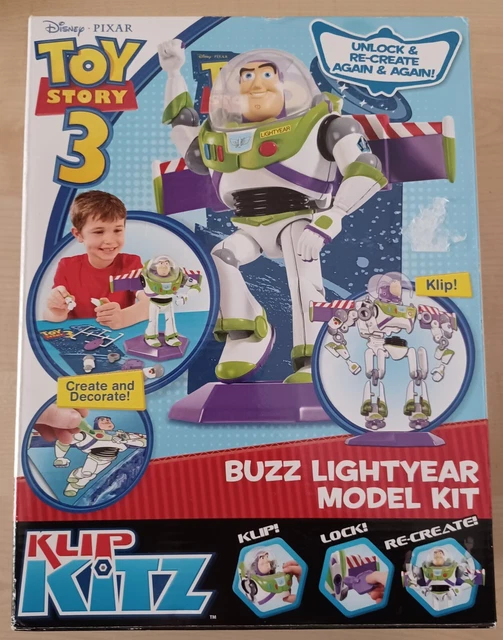 DISNEY PIXAR KLIP Kitz Toy Story Buzz Lightyear Model Kit £14.95 ...
