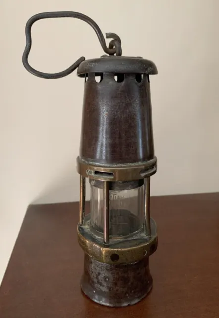 Early 20th Century William Maurice Sheffield Baby Wolf Coal Miner's Safety Lamp