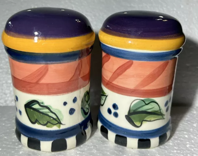 vicki carroll pottery Salt Pepper Shaker