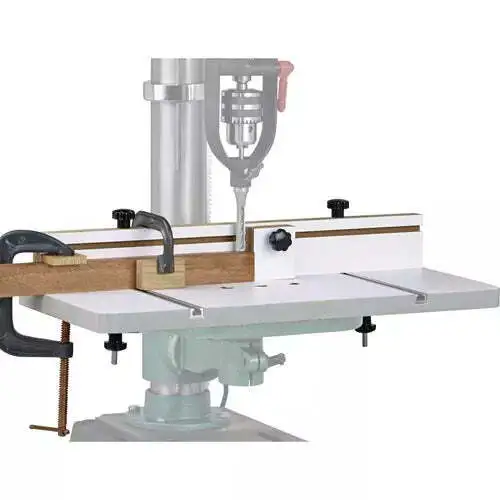 Grizzly H7827 Universal Drill Press Table w/ 3" Fence