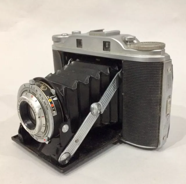 Vintage Agfa Isolette III Film Camera Agfa Apotar 1:4,5/85 Prontor-SV Lens