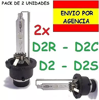 2x Bombilla D2 D2S D2R D2C Xenon de serie 35W coche 4300K 6000K 8000K origen