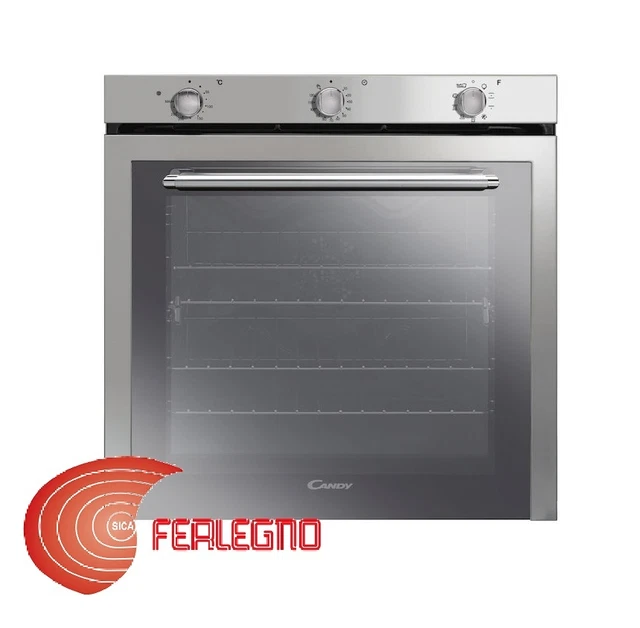 Forno Elettrico Ventilato Inox Incasso 78Lt 60Cm 9 Funzioni Cl A Fcxe613X Candy