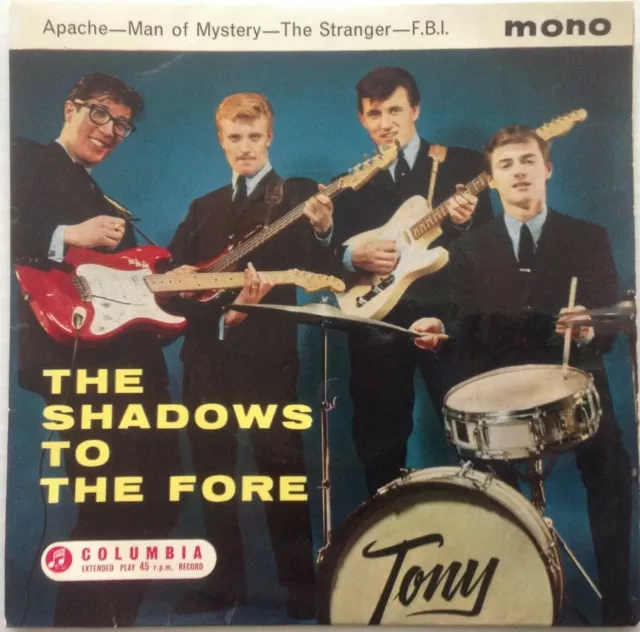THE SHADOWS  TO THE FORE - PIc COVER  7" - 4 TRACK EP EX CONDITION