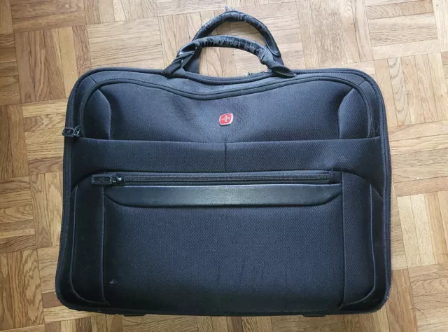 Wenger Laptop-Tasche schwarz Notebooktasche 42 x 35 cm Messenger-Bag SA7301 16"