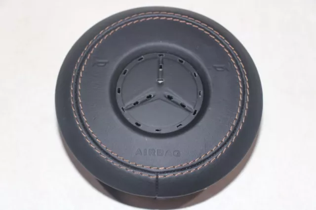 Amg Mercedes Benz W177 W205 W213 W238 Steering Wheel Cover Airba