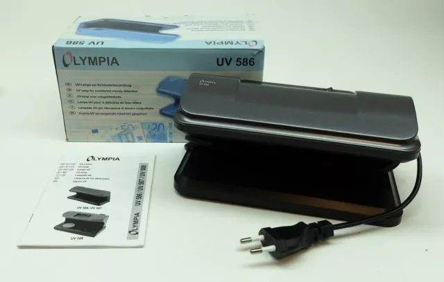 Olympia UV 586 Geldscheinprüfgerät