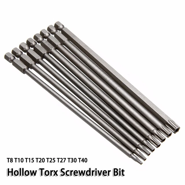 Kit de brocas de destornillador Torx de alta calidad 1 pieza brocas de destornillador