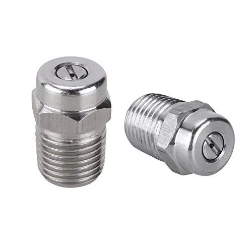 Tool Daily Pressure Washer Nozzle Tips, Replacement for 1/4'' NPT, Silver