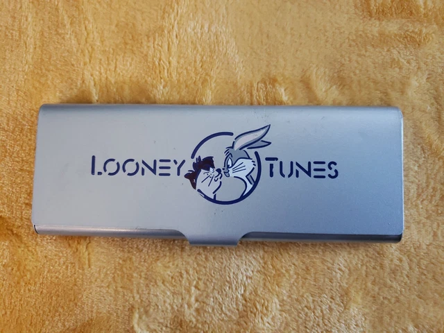 Vintage 1995 Looney Tunes Tasmanian Devil and Bugs Bunny Pen with Original Case