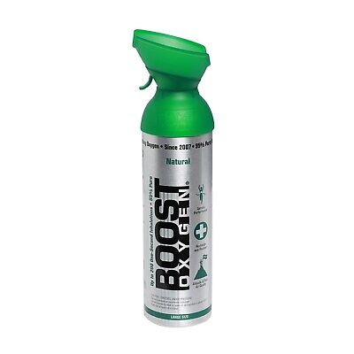 Boost Oxygen Portable o2 Canister - 95% Oxygen, Natural, 10 Liter Bottle