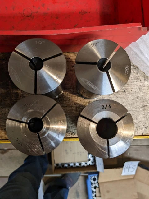 Single Lyndex 16C Collet Multiple Sizes