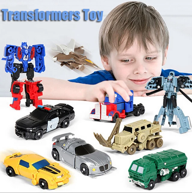 MINI TRANSFORMER OPTIMUS Prime Megatron RobotsCar Action Figures Model