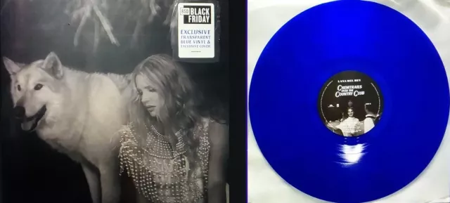 Lana Del Rey Chemtrails Over The Country Club RSD Transparent Cobalt Blue Vinyl