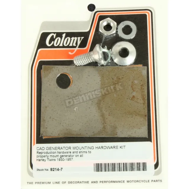 Colony Cadmium Generator Mounting Kit - 8214-7