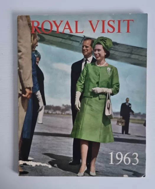 Royal Visit 1963 - Paperback - souvenir book, Vintage